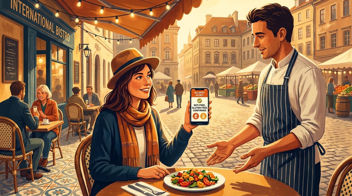 Food Allergy Travel App